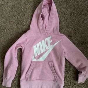 Pink nike hoodie